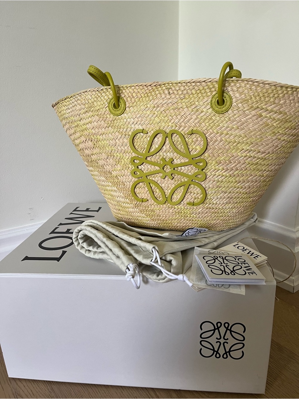 LOEWE x Paula's Ibiza Medium Anagram Basket Bag